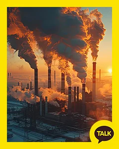 A Smoky Factory District 카카오톡 테마 카톡테마 무료 다운로드